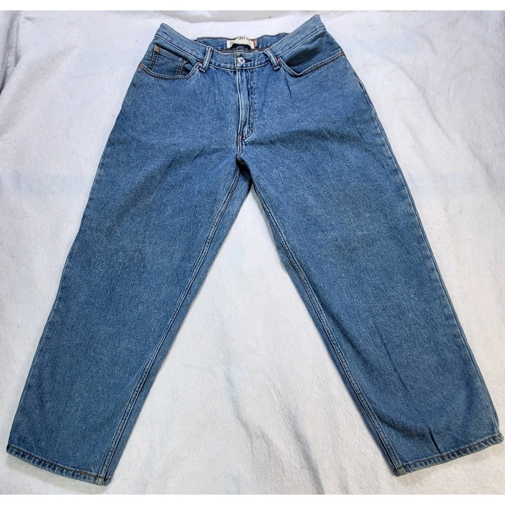 Levis 560 Comfort Fit Jeans Mens 38x32 Light Wash Relaxed Taper Denim USA